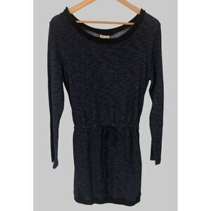 Converse One Star Dress Women M Elastic Waist & Drawstring Grunge Emo Blue Black